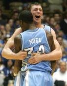 Tyler Hansbrough Beats Duke